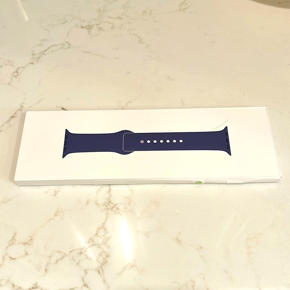 Apple Watch Denim Sport Band. M/L 42 MM. Brand New in Box- BOX UNOPENED.